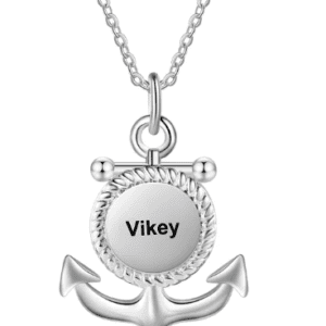 Personalised Anchor Necklace